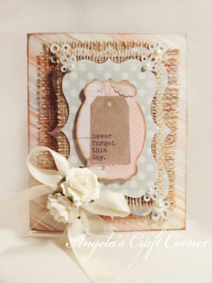 Shabby Chic and a Little Burlap!!