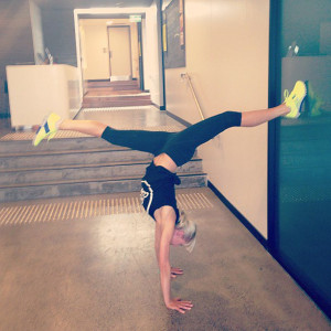 Inspiration to get fit and flexi.Source: Instagram user activeyogi