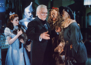 All Four Meeting the Wizard of Oz