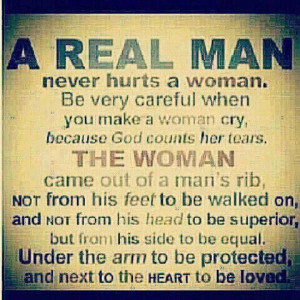 Real Man…