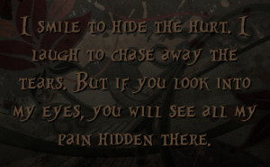 Hiding My Pain Quotes