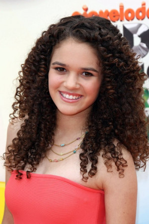 Madison Pettis Curly Hair