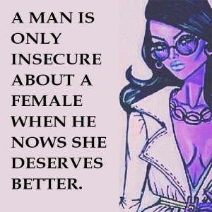 Man Is Only Insecure About