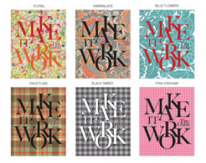 Tim Gunn Plaid Fashion Quote Make I t Work Project Runway Typography ...