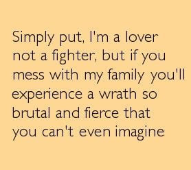 Dont mess with my family: Quotes Inspiration, Inspiration Boards, My ...