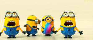Happy Birthday Minions Gif