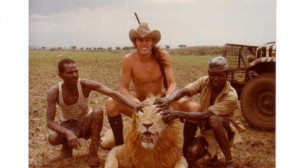 Ted Nugent Hunting Lion