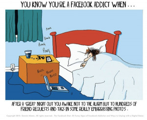 ... facebook addiction cartoon hodgepodge funny pictures add funny