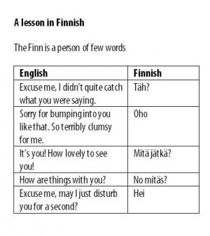 Finland: Reflections on Immigrant life and learning Finnish