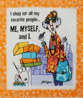 Funny Diva Shopaholic Dog 6 5 Quilt Block Square 4