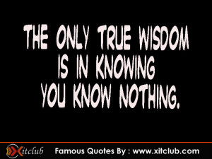 You Are Currently Browsing 15 Most Famous Wisdom Quotes