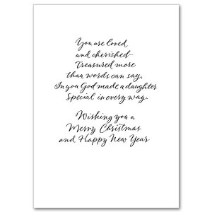 Christmas Card Sayings Daughter