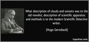 More Hugo Gernsback Quotes