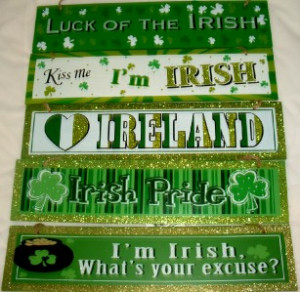 Details about Home Decor ST PATRICKS DAY IRISH FUNNY CUTE SAYINGS ...