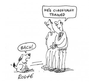 Classical music dog #bad #puns