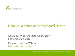 Data Visualization Tips and Concepts