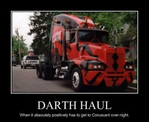 Star Wars Trucking Humor