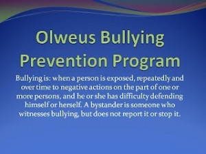 ... -us ) Bullying Prevention Program . Visit our Bully Prevention Page