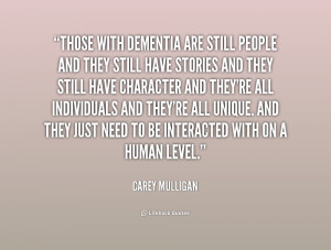 Dementia Quotes