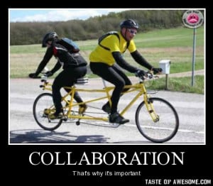 Collaboration needs to have the right balance