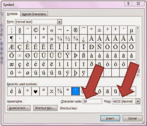 word banter forum post on finding unicode ascii characters in word ...