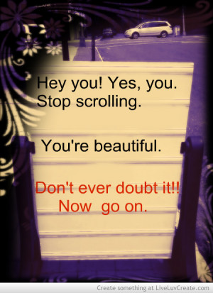 Youre Beautiful Matter What They Say