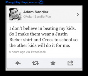 funny quote] Beating your kids !