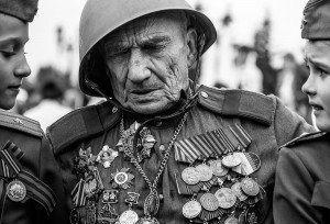 Russian veteran from WW II.