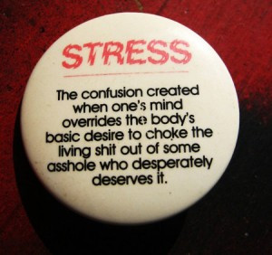 Stress is defined as “anything that poses a challenge or a threat to ...