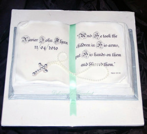 Pin Baptism Bible Verses cake picture for pinterest and other social ...