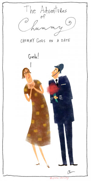 For fans of Call the Midwife: Chummy illustrations by Jana Christy ...