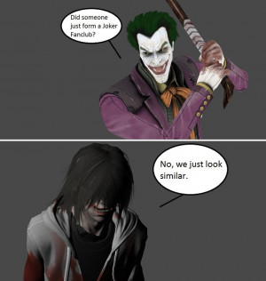 Injustice: The Joker vs Jeff the Killer by xXTrettaXx