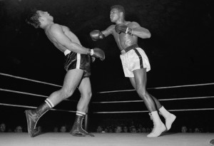 Cassius Clay Fights George Logan http://www.theatlantic.com/infocus ...