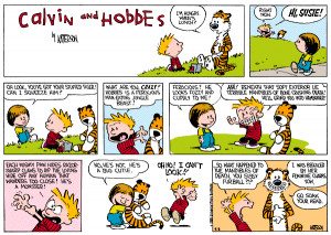 Calvin, Hobbes & Susie