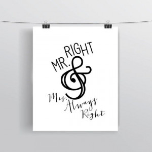 Found Mr Right Quotes Found on etsy.com