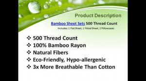 Bamboo sheets 500 thread count from bamboo sheets shop