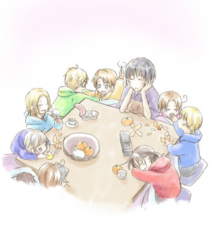 Axis Powers Hetalia Holy Roman Empire Chibitalia North Italy