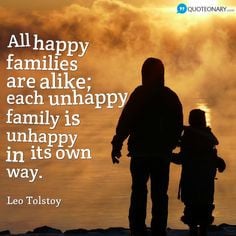 Leo Tolstoy #quote about family More