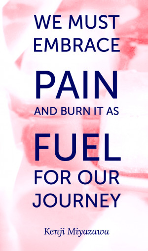 Embracing Pain Quotes. QuotesGram