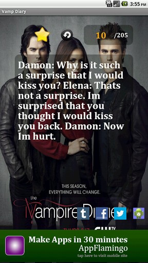 View bigger - Vampire Diaries Quotes for Android screenshot