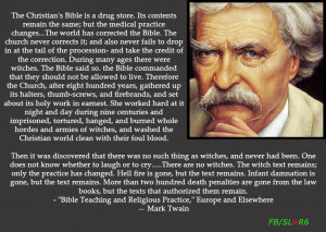 Mark Twain on the Christian Bible