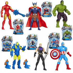 home hasbro avengers action figures avengers assemble all star action ...