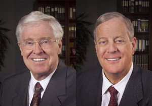 Charles and David Koch want to take charge of their public image.