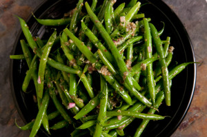cold french green bean salad
