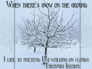 Snow Quotes And Sayings Winter quotes - when there's