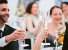 41 No-Fail Wedding Toast Quotes | Photo by: Marisa Blair | TheKnot.com ...
