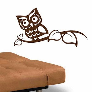 Smart Owl Wall Art Design