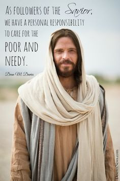 ... responsibility to care for the poor and needy.