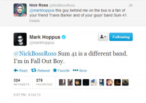 Mark hoppus tweets