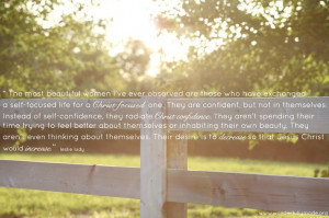 True Confidence | Leslie Ludy quote